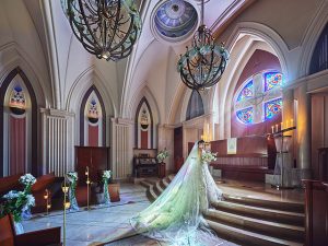 札幌の結婚式場　藻岩シャローム教会